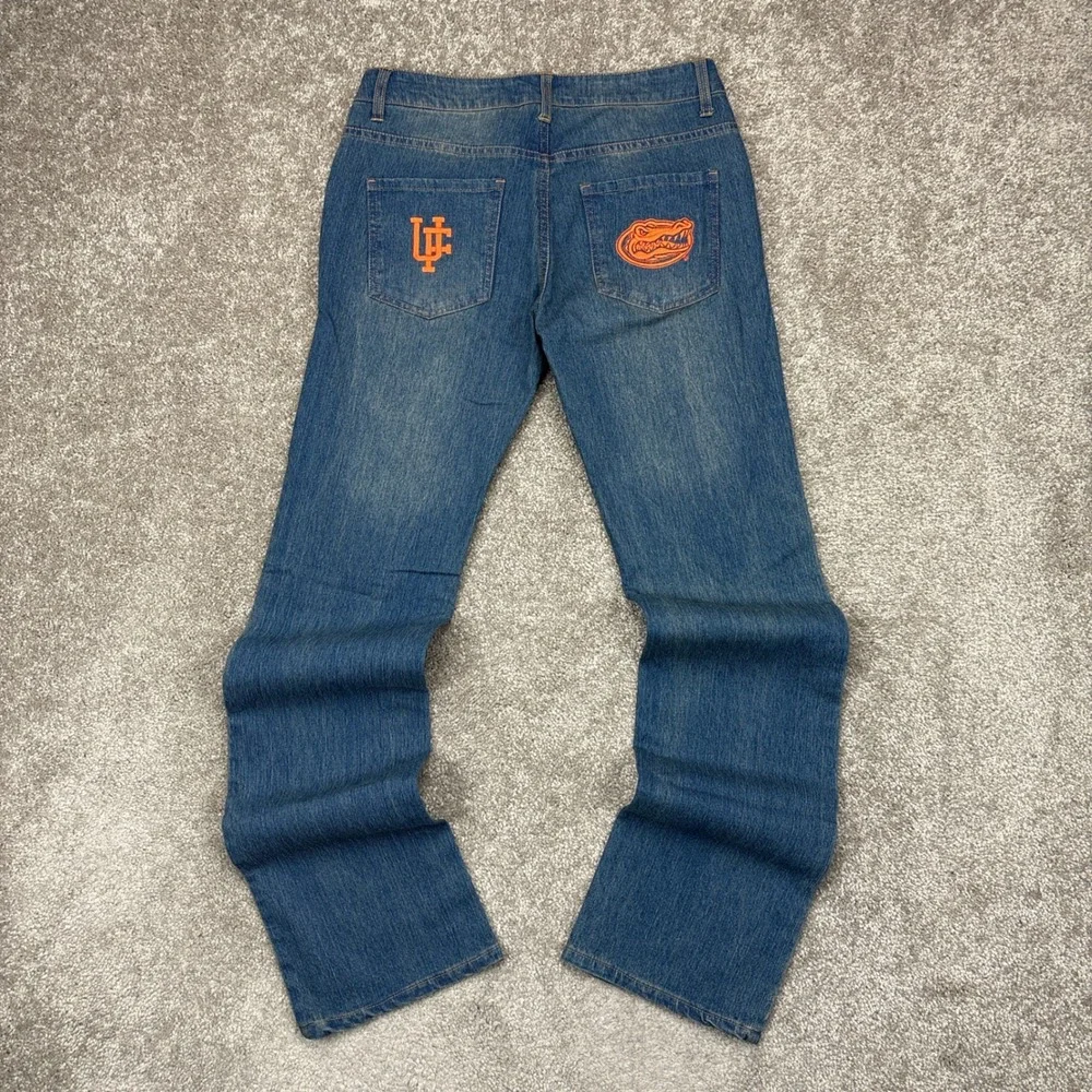 Florida Gators Embroidered Bootcut Jeans‎ Womens Size 14 NWT
